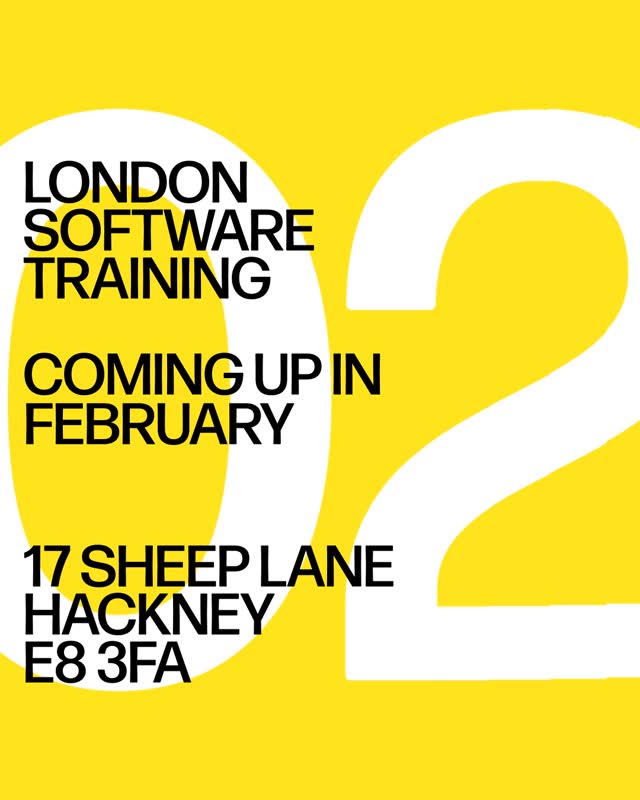 February courses LST💡
Start the new year by exploring new skills and advancing your software expertise.
Day units this month include inDesign, Fusion, Revit, After Effects, 3D Printing and AutoCAD.
Evening units include Vectorworks, Photoshop, Rive, SketchUp, AutoCAD and Illustrator.
Email the studio to book.
#Design #LST #JanuaryOpportunities