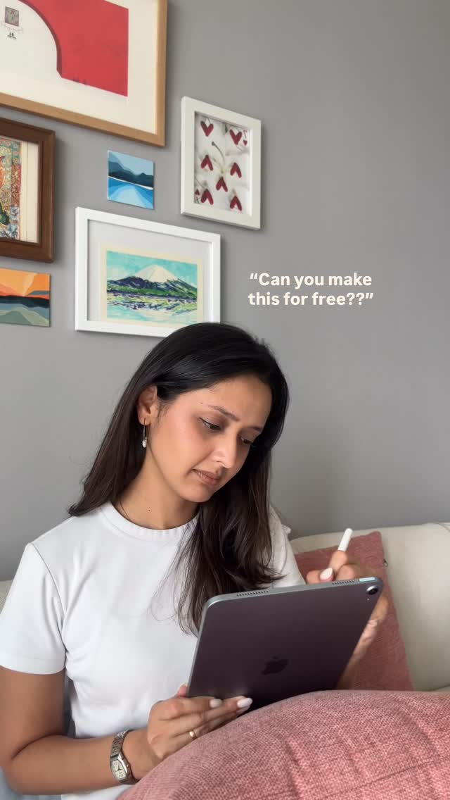 Okay but why is this EVERY artist’s experience? 😂 like yes i LOVE that you love my art, that literally makes my day!! But also, my procreate subscription, apple pencil, and ipad didn’t pay for themselves 😅🫶🏽
#artiststruggles #fashionillustrator #artistsofinstagram #artistlife #procreateartist