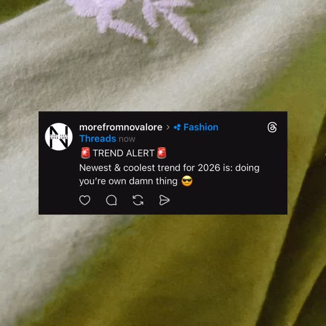 It’s always trendy to be yourself 😙✌️
My trend? Spelling errors intentionally so you know I’m not AI….ot at least that’s what I tell people