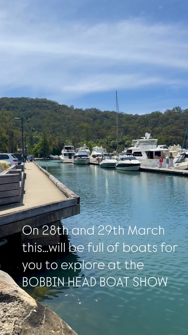 🚤✨ BOAT SHOW VIBES ARE COMING TO BOBBIN HEAD! ✨🍷
Join us at Empire Marina Bobbin Head for an unforgettable Boat Show experience!
Saturday 28th and Sunday 29th March 2026 10am to 4pm
⚓ Boats for sale
🤝 Boat shares & boat club memberships
🍷 Wine tasting
👗 Fashion displays – what to wear on the water
Whether you’re a seasoned boatie or just love the marina lifestyle, there’s something for everyone 🌊💙
🎟 ENTRY IS FREE (National Park fees apply)
📍 Empire Marina Bobbin Head
Tag your boating buddy and make a day of it! 👯♂️⚓
#EmpireMarina #BobbinHead #BoatShow #BoatLifeAustralia #MarinaLife
#BoatingLifestyle #OnTheWater #LuxuryOnWater #WineAndWaves
#BoatFashion #NauticalStyle #FreeEvent #SydneyEvents #WeekendPlans 🚤🌊🍷