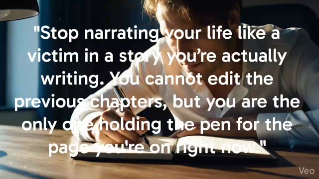 You are the author, not just the audience. 📖✨
It’s easy to get caught up in the "why me" of previous chapters. We replay the mistakes, the setbacks, and the parts of the story we wish we could delete. But the truth is, while you can’t change the ink that has already dried, the pen is still in your hand.
Today is a fresh page. The narrative hasn't been decided yet—you decide it with the very next choice you make. Stop waiting for the plot to change and start writing the character you want to become. ✍️
The Hashtags
#SelfReflection #MindsetMatters #BeTheAuthor #OwnYourStory #ModernWisdom GrowthMindset PersonalPower WriteYourFuture MentalClarity IntentionalLiving