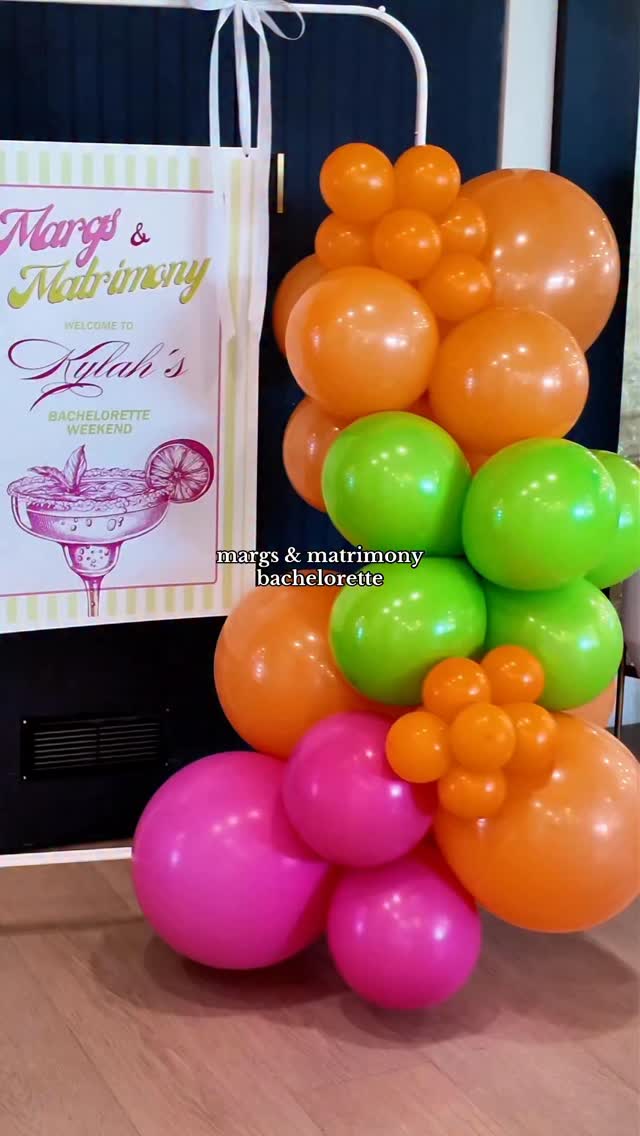 a bride favorite for a reason !!!
bold colors, disco details, and a whole lot of margs & matrimony energy.
tell us - would you pick this theme for your bach? 🍸💃