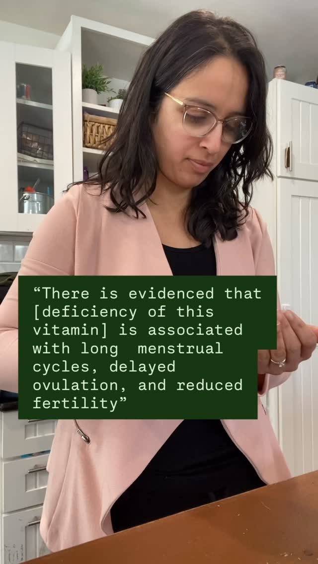 PMID 41352534
Vitamin D.
Of all the patients I’ve tested, only two have ever come back in the recommended range for vitamin D. Canadians do not getting enough of this critical vitamin, which is so crucial for cycle health, reproduction, healthy children, and overall well-being.
Canada recently increased its fortification with vitamin D from 90IU to 200IU/cup of milk. For reference, most of my patients end up taking 4000IU a day, if not more, depending on what their starting levels are.
When it comes to vitamin D, soft gels > capsules > tablets for absorption.
This is a no brainer for everyone - male, female, old, young - take your vitamin D!
#infertility #vitaminD #functionalmedicine #holistichealth #womenshealth
