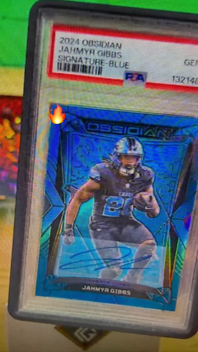 @commongroundcollections pushing some heat tonight. Stoked that we scooped the #jahmyrgibbs #psa10. Great night finding new inventory on #whatnot #toppschrome