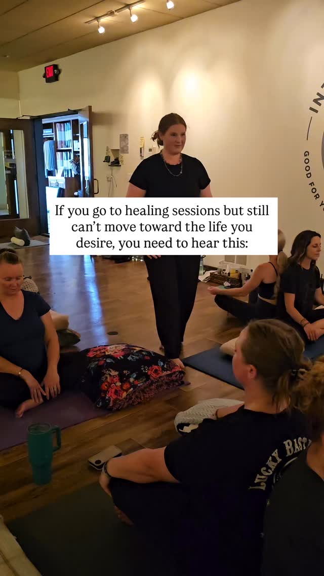 The truth is that healing sessions open the door, but your relationship with yourself carries you through it.
Insight isn’t integration, awareness isn’t embodiment, and expansion or release in a session isn’t the same as living differently in your life.
Change happens in how you meet yourself daily.
At a certain point, the work shifts from pattern recognition & emotional intelligence, to living a different reality - which takes a totally different process.
If you’ve done the healing work and still feel stuck, comment “STUCK” for my FREE eBook - “When Healing Keeps You Stuck”.
#somatichealing #nervoussystemhealing #somatics #energywork