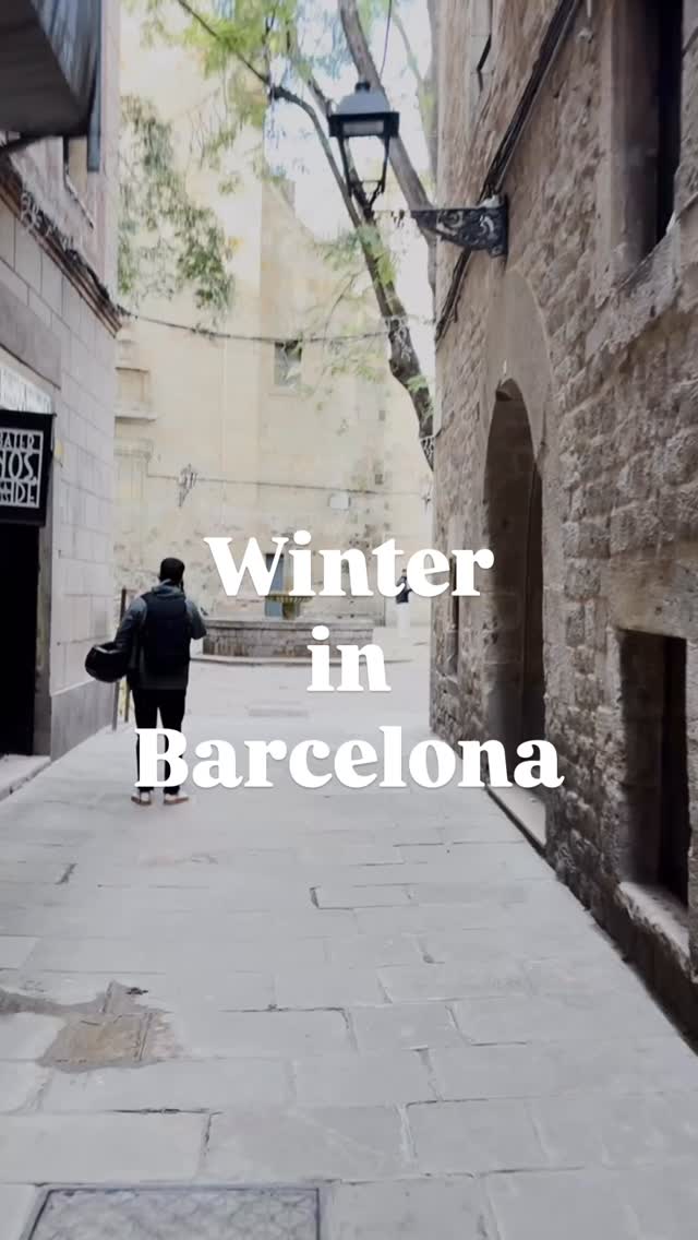 Winter in Barcelona