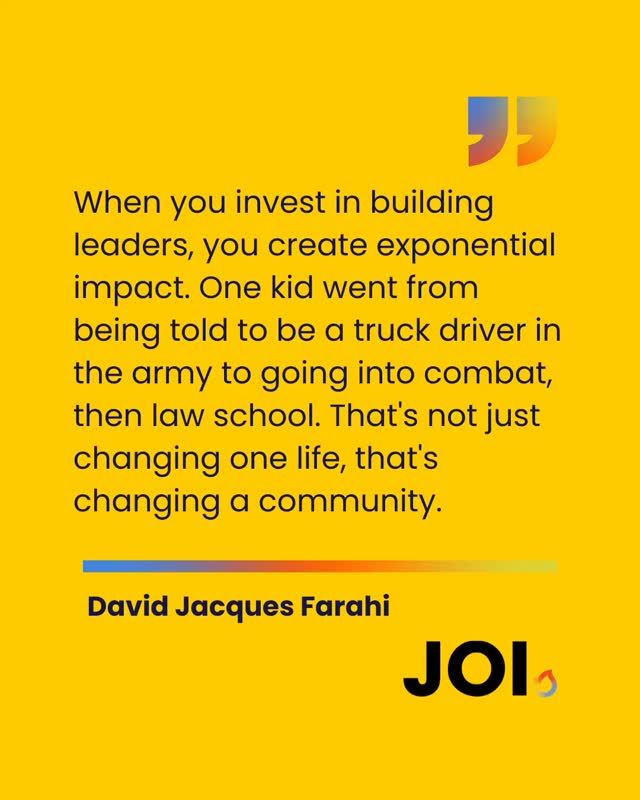 One conversation changed a kid’s trajectory and an entire community.
Investing in people isn’t just about changing one life. It’s exponential.
Arthur from Belarus was about to join the Israeli army. His mom told him, “Be a truck driver like your grandfather. You’ll have a skill and a job. That’s it.”
But Arthur went through a leadership program. He ended up in a combat role. Then worked in civil society. Now? Law school.
He’s not just a truck driver. He’s going to shape policy. Lead communities. Influence a generation.
That’s not one life changed; that’s a ripple effect that will touch thousands.
When you invest in building leaders, you create exponential impact.
#Leadership #Investment #Impact #Israel #Community Mentorship ExponentialGrowth ChangeMakers Purpose BuildingLeaders