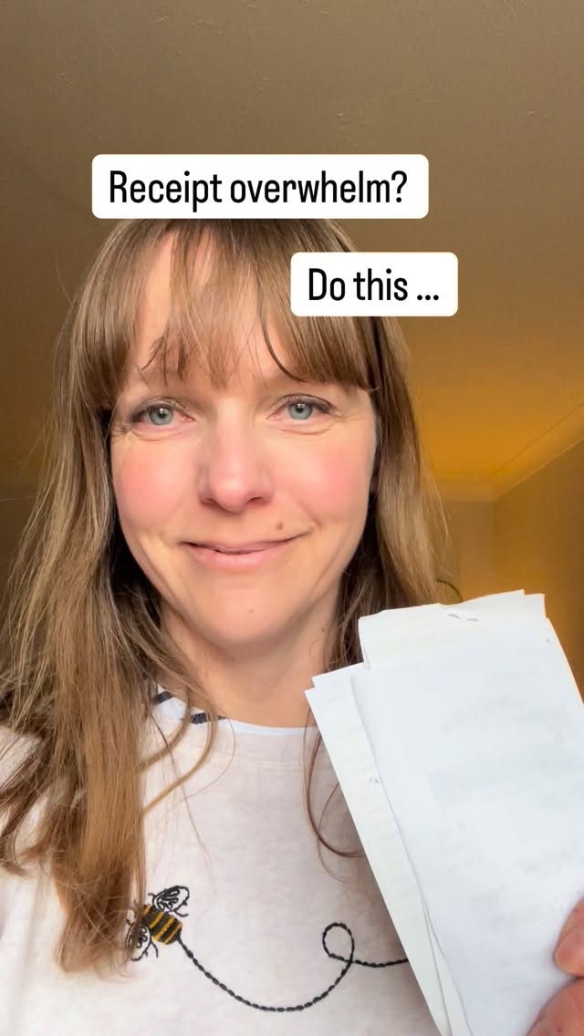 If you have receipt overwhelm, do this:
✅ Set a regular reminder: RECEIPT DROP
✅ Same time, same place
✅ Upload/forward any receipts ideally to your accounting software and then it’s done
Try it for 7 days, let me know how you get on. Save this as a reminder.
#bookkeeperinsurrey
#surreybookkeeper
#bookkeeepingtips