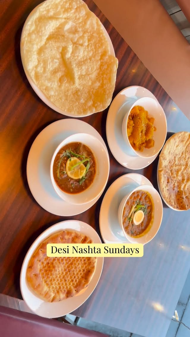 Don’t forget our Sunday Nashta. All your favourites available in a cute Thali - halwa, channa, nihari, aloo kulcha naan, fresh puris. Or order to your home! Thalis are for dining in only. #desi #desifood #nashta #dundee