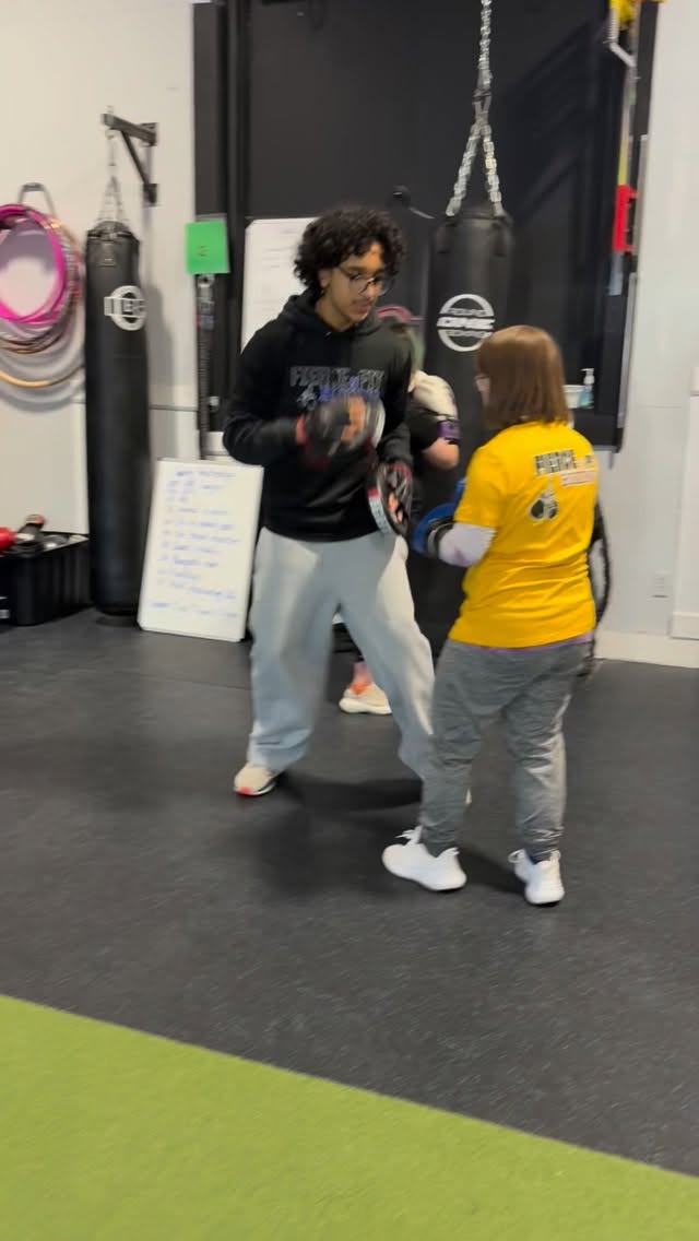 Boxing Technique @fiercenfitboxing #fiercenfitboxing #specialneedsboxing #aplaceforall