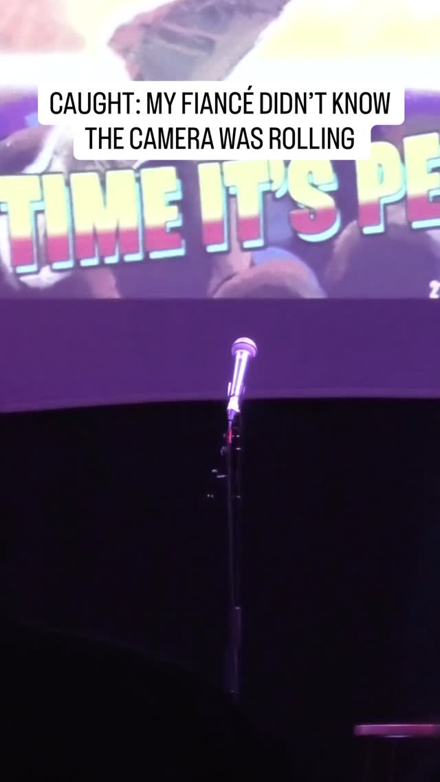 This morning I watched my tour show from Salisbury. The camera kept rolling and I heard my fiancé say this to the tech. @an_actress_abroad ❤️
Tour date one is done, next show is February 5th in Brighton @forgecomedyclub