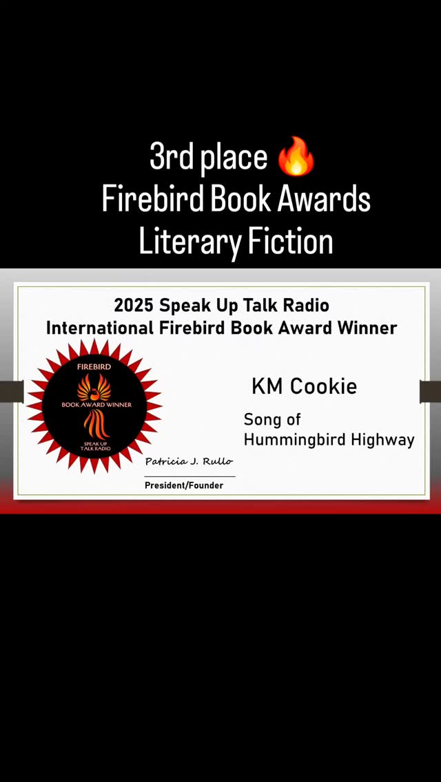 They say debut authors over 50 don't break through
3rd place - Firebird Awards
LITERARY FICTION
Jan 31st: The Book Jewel
Feb 14th: Book launches
Feb 15th: Immersive launch party at @the.style.den
✨️black & white photographs from book
✨️musical performances from Book
✨️Belizean deserts
✨️Champagne toast
✨️Garifuna drummers & dancing
✨️Live reading from book
Join the party! Tickets available in bio link. Pre-order your copy.
Song of Hummingbird Highway by KM Cookie
#lifestyle #literaryfiction #booklaunch2026 #debutnovel #growthmindset