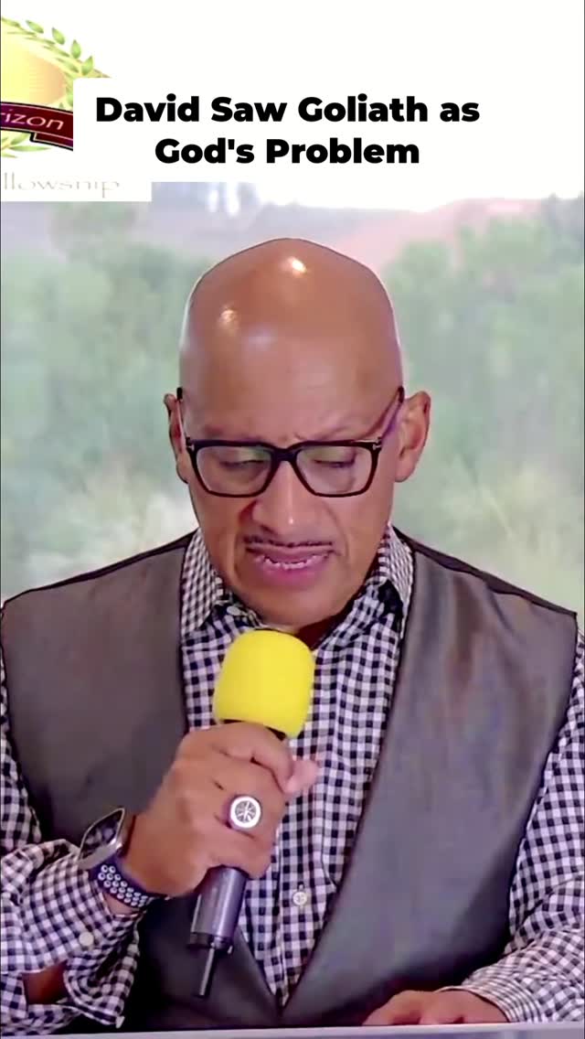 David saw Goliath as the Lord's problem, not his own. When problems are the Lord's, He never fails. Agree with His promises! #Faith #TrustGod #VictoryInJesus #PromisesOfGod #FaithOverFear #ChristianLiving #GodIsAble