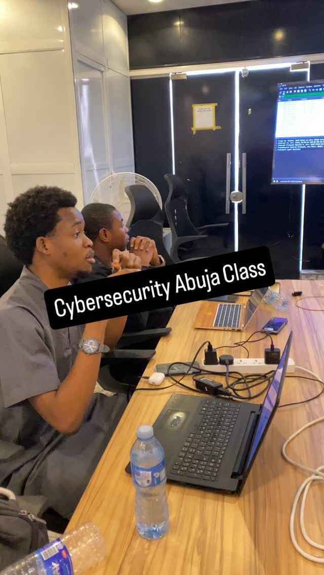 Don’t get confused… this isn’t magic. This is Cybersecurity training in Abuja.
The “codes” you’re seeing?.Forget it… it’s not meant to impress you, it’s meant to prepare you. Because in this world,.ignorance is expensive, and hackers won’t pity you.
Scammers won’t spare you....The internet won’t protect you.....Only knowledge will. So while some people are laughing online, some people are sitting in class learning how to secure their future.
This is not for everybody, it’s for people who are tired of being left behind.
In a few months time, these students here wouldn't be in the same position they are now.....and that's GROWTH.