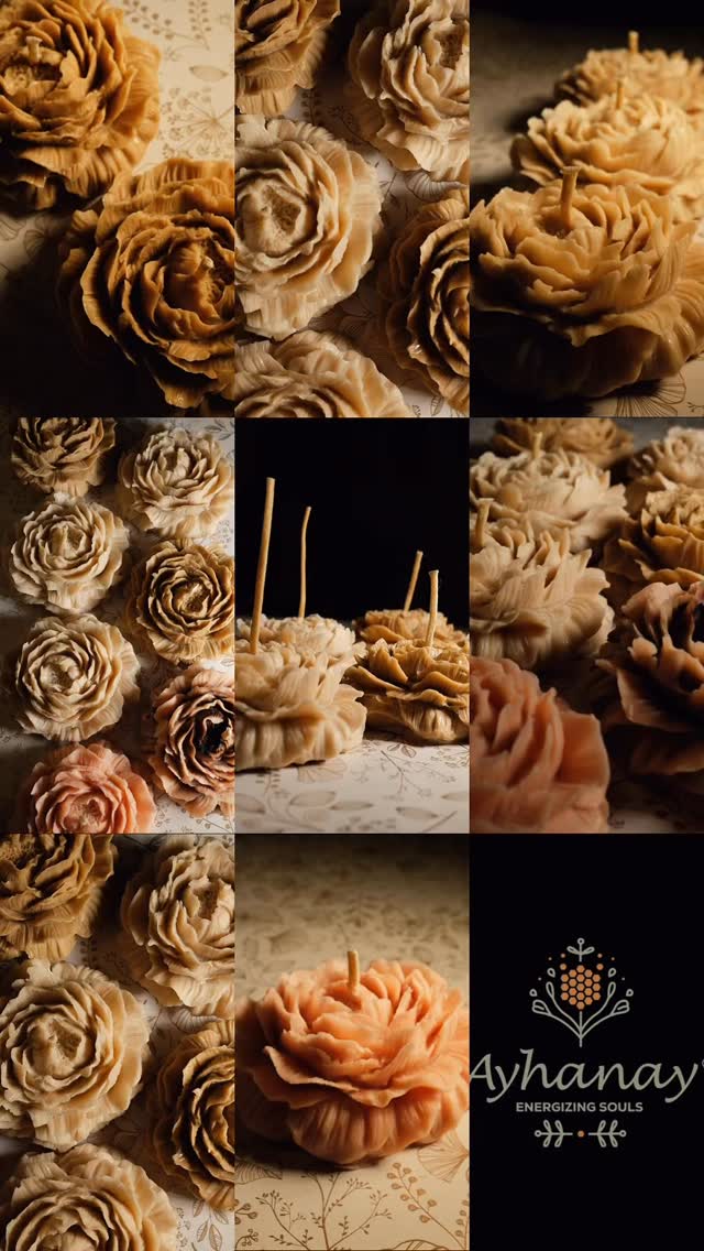 Ayhanay Flower Candles
This handmade flower candle allows you to choose the color.
You may select a single color or a two-tone style, inspired by the photos shown.
The pastel tones were created as a custom request — I truly loved the result.
What do you think?
