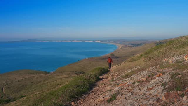 Solo hiking point Reyes #outdoors #hiking #fyp