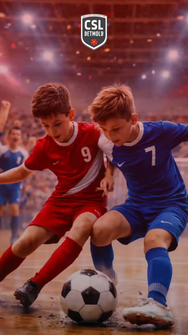 🏆 CSL-CUP 2026 – HALLENFUSSBALL PUR! ⚽🔥
Zweikämpfe. Emotionen. Teamgeist.
Wenn der Ball über den Hallenboden fliegt und jede Aktion zählt, dann ist CSL-Cup-Zeit!
📅 Samstag, 31. Januar 2026
📍 Blaue Sporthalle – AHF-Schulzentrum
Georgstraße 24, Detmold
⏱ Turnierzeiten
🕘 09:00 Uhr – U9-Junioren
🕦 11:30 Uhr – U10-Junioren
🕒 15:00 Uhr – U12-Junioren
🍟 Mit Bistro
🎟 Eintritt frei
Hier geht es nicht nur um Tore –
es geht um Zusammenhalt, Leidenschaft und Fairplay.
Kommt vorbei, feuert die Kids an und erlebt echten Jugendfußball in der Halle! 🙌
Euer CSL Detmold ❤️🖤
#CSLDetmold
#Hallenturnier
#Jugendfußball
