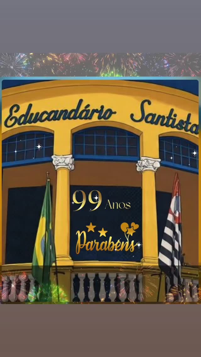Hoje o coração transborda gratidão, emoção e orgulho. 💙
O Educandário Santista celebra 99 anos de uma história escrita com amor, entrega e cuidado com a infância. São quase cem anos acolhendo crianças, oferecendo colo, proteção, educação e a esperança de um futuro melhor. Cada parede, cada sorriso e cada passo dado aqui guardam histórias que vivem para sempre no coração de quem passou por este lugar.
Nosso presidente, Sr. Branco, se emociona profundamente por fazer parte dessa trajetória tão grandiosa. Para ele, é um privilégio caminhar ao lado de uma instituição que transforma vidas todos os dias. Seu maior desejo é que o Educandário Santista se perpetue, levando adiante sua missão, seu amor e seus valores, para que muitas outras gerações ainda possam ser acolhidas, cuidadas e inspiradas.
Celebrar esses 99 anos é celebrar vidas tocadas, sonhos construídos e histórias que nunca serão esquecidas, fruto do empenho, dedicação e carinho, dos Diretores e de todos aqueles que já passaram pelo Educandário Santista, deixando sua marca e contribuindo para esse legado de amor e cuidado.
Que o Educandário Santista siga firme, forte e iluminado, sendo sempre sinônimo de amor, esperança e transformação.