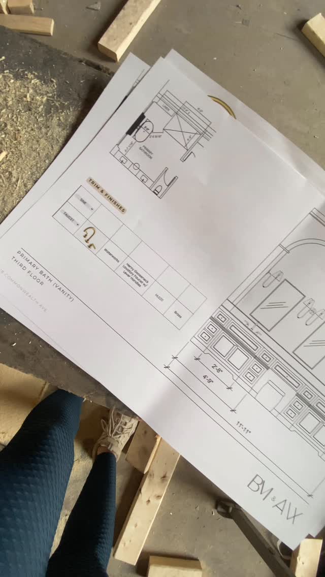 The primary bathroom of our Commonwealth Ave project has come a long way….stay tuned for its full reveal!🙏🏼
#interiordesign #designinghomes #luxuryhomes #primarysuite