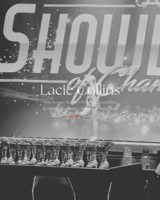 LACIE COLLINS 🌟🌟
We are thrilled to welcome Lacie Collins to the ACAdemy staff! Lacie is the proud owner and director of SynchronUs, where she has led her team to multiple National Championship titles. An accomplished competitor herself, Lacie has also captured numerous national titles and is currently the reigning National Champion Duo/Duet alongside her sister.
In addition to her competitive success, Lacie has been selected for the prestigious CCA All-Pro Team and the Youth Leadership Council, where her leadership and impact on the clogging community were formally recognized.
Lacie’s talent, experience, and dedication have made a meaningful mark on the sport of clogging, and we are honored to have her share her expertise with dancers at the ACAdemy!