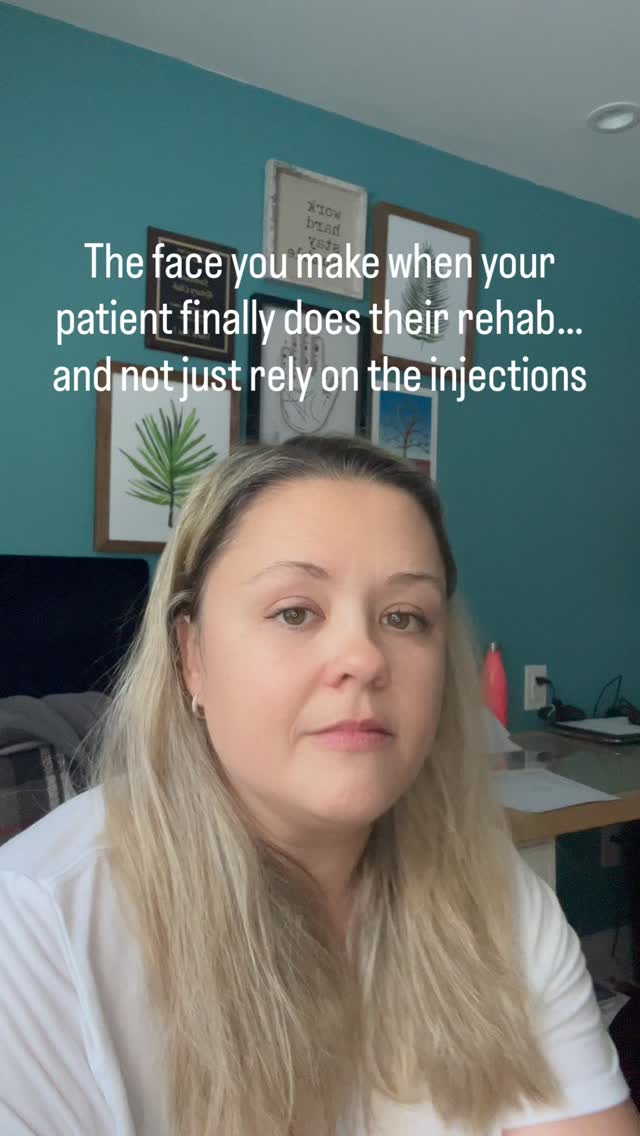 That face I make when someone actually does their rehab exercises instead of asking for an injection to “fix it” is pure respect.
Injections can be helpful in the right situation, but they are rarely the whole plan. Tendons, joints, and persistent pain usually improve when you rebuild capacity, strength, and confidence in movement. The boring basics win: consistent, progressive loading, good programming, and enough time to adapt.
If you’re doing the work, keep going. If you’ve been skipping the exercises and hoping for a shortcut, consider this your nudge. The best outcomes are almost always built, not bought.
Want a simple rule to follow? If your plan doesn’t include progressive strength and a clear progression, it’s not a plan yet.
#SportsMedicine #Physiotherapy #Rehab #InjuryRecovery #StrengthTraining