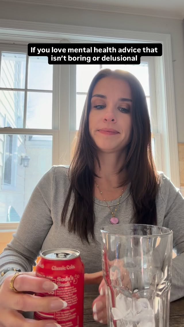 Just because it’s mental health doesn’t mean it needs to be boring! I added “delusional” because it also doesn’t need to be burdensome (you will never see a 5am wake up routine here 😂).
Here’s what you will see:
- Small next steps to take on a hard day
- Day-in-the-Life videos as I launch my private practice as a therapist
- Advice on big issues (like teens using AI as therapy 😭)
- Series that show me taking my own advice 😅
What else would you like to see? I’m so glad you’re here!