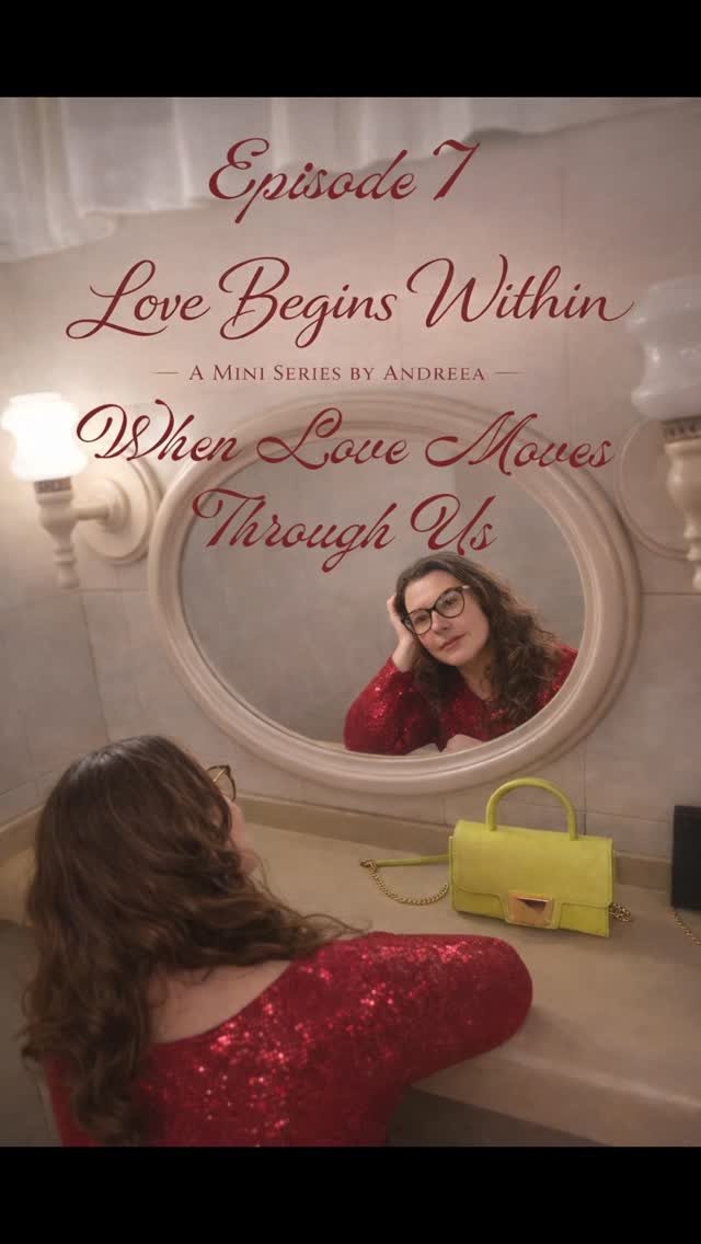 EPISODE 7
Love Begins Within
A Mini Series by Andreea
When Love Moves Through Us
Emotion is a sacred current guiding us back to ourselves.
When love moves through us it doesn’t disappear: it settles, it becomes feeling, memory and quiet recognition.
Sometimes it arrives as warmth in the chest, a sudden tear or a knowing that needs no explanation.
These are the traces love leaves behind: gentle reminders that connection lives on even when words fall silent.
#WhenLoveMoves #SoulRecognition #LoveInMotion #SacredConnection #LoveBeginsWithin