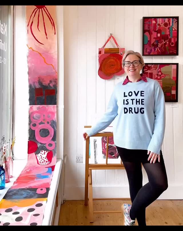 Last day of this incredible exhibition by Kate Marsden so don’t miss it. Follow her on instagram @katemarsdenart and check out her other shows and art works.