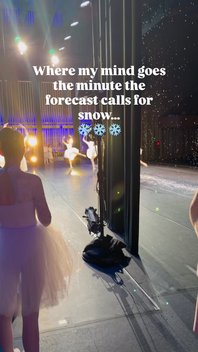 Once a dancer, always a dancer. 🩰
Stay warm out there ❄️
#nutcracker