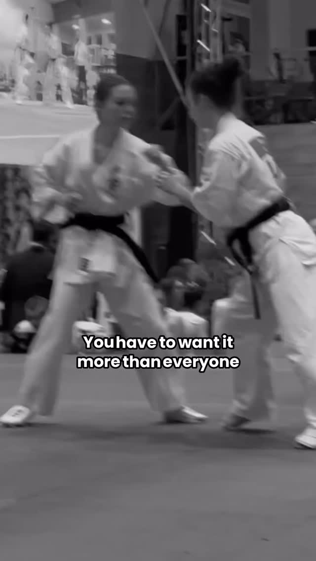 Talent is common. Discipline is rare. The real question is how far are you willing to go? #kyokushin #karate #motivation