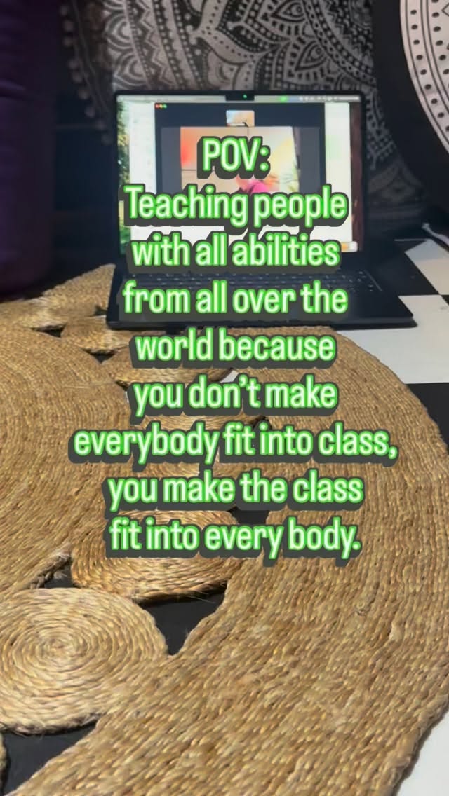 Last night I didn’t know who was coming, but I showed up and had the most amazing session. People joined online, people had all different bodies and being able to give them space felt so good.
I’m always so grateful for doing what I do.
If you want to join a class online or in person or have 1-1 sessions then drop me a message.
#gratitude #meditation #wellness #women #yoga