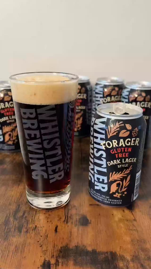 Presenting our newest Gluten Free brew... Forager Dark Lager.
Available only for a limited time, always Celiac Safe.