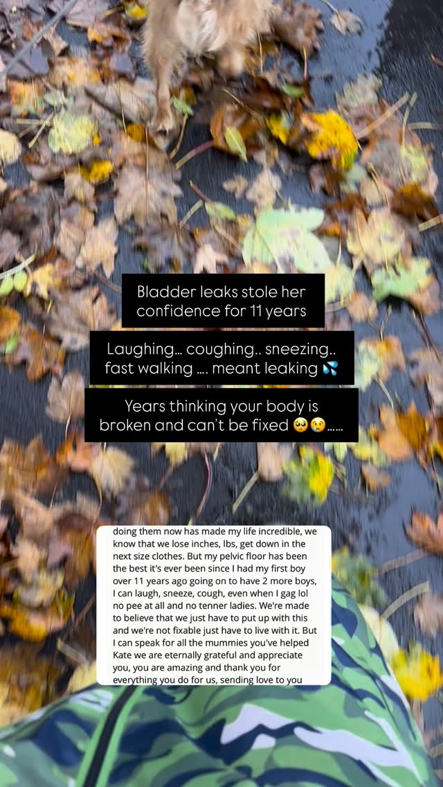 ✨ Leaking, heaviness, feeling weak down there…
It broke my heart that this mum accepted it as ‘mum life’ and just bribed her body was ‘broken’ and not ‘fixable’ 😢😢
Can we just normalise this:
So many of you ladies are silently struggling with your pelvic floor and core — accepting it as normal because no one ever showed you another way.
But here’s the truth 👇
💥 Building a strong core supports your pelvic floor
💥 It helps reduce leaks, pressure, and that “everything feels heavy” feeling
💥 It improves posture, back pain, confidence, and daily movement
💥 A weak core also causes your tummy to protrude or bulge out - it’s NOT necessarily body fat❗️
💥 Core strength helps you feel strong again — not broken or held together by crossing your legs 🤍
This mum did my CORE BUILDER program 😅
She didn’t push harder or ignore her body.
She built her core properly 🙏
And the ripple effect?
✨ More confidence, less fear
✨ HUGE change in body shape & flatter tummy
✨ Feeling back in control of life 🎉🎉🎉
If you’re tired of feeling fed up, overwhelmed, and like your body is letting you down — this is your sign 🥰
🚪 Core Builder sign-ups open Monday 26th Jan. Follow the link in bio… or pop me a msg to chat ✨
You don’t need to accept this as your normal 🫶
#corestrengthening #reallifemotherhood #katesmumfitclub