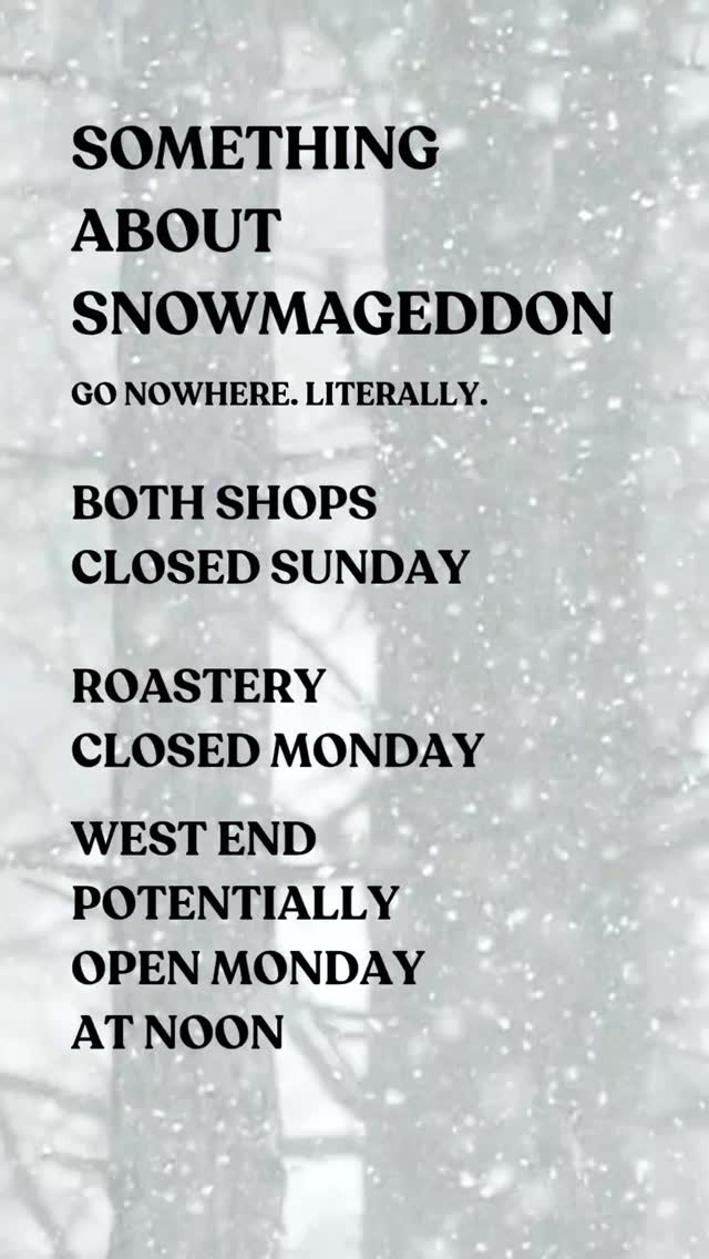 Always check Google for our most up to date hours. Stay safe out there. #gonowhere