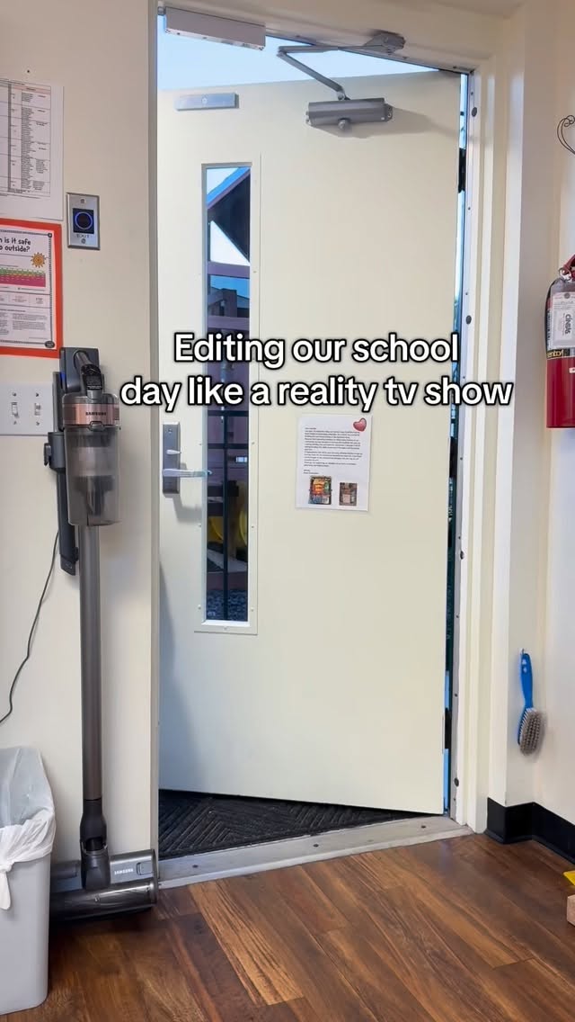 Florida cold hits different so we bundle up and keep learning anyway. ❄️🧤📚#snow #weather #florida #montessori