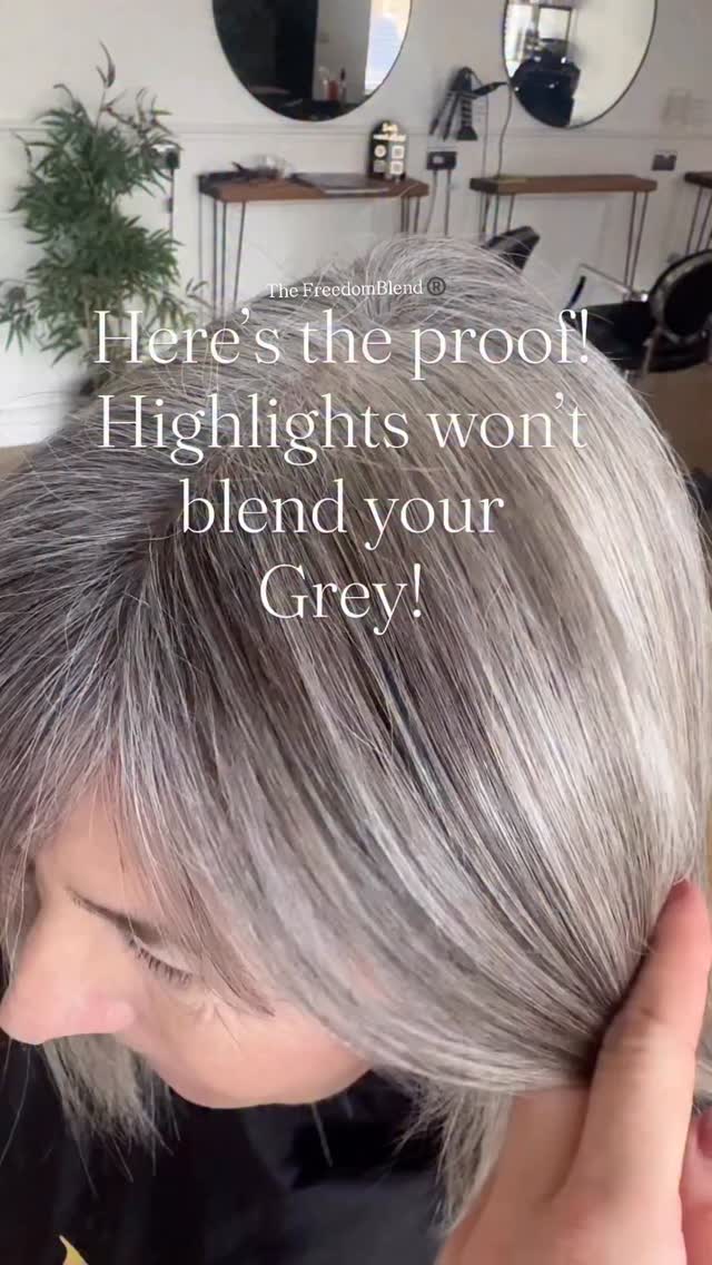 Highlights will not blend your greys ā
My client loved her root colour but was never happy with the ends or the harsh regrowth!
The yellowy tones were harsh on her complexion and the constant colouring was damaging her hair⦠so she booked a FreedomBlendĀ®ļø journey ā¦
Youāre not getting the results because youāre not actually having the correct technique!
Iām Toni a grey blending specialist based in Pontefract West Yorkshire and I work based around a 6-9 month journey to finally get rid of the harsh roots brassy ends and put a stop to 3 week touch up appointments!
If youāre sick of the constant cycle and want real results DM āFREEDOMā and letās start your journey to the hair you love!