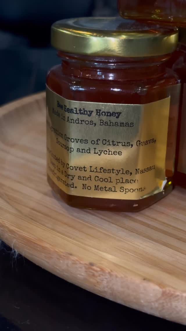 Need a touch of sweetness? Bahamian honey, curated by Covet Lifestyle.
Pure, golden, and thoughtfully sourced an indulgence rooted in nature.
#CovetLifestyle #BahamianHoney #PureIndulgence #NaturalLuxury #CuratedLiving