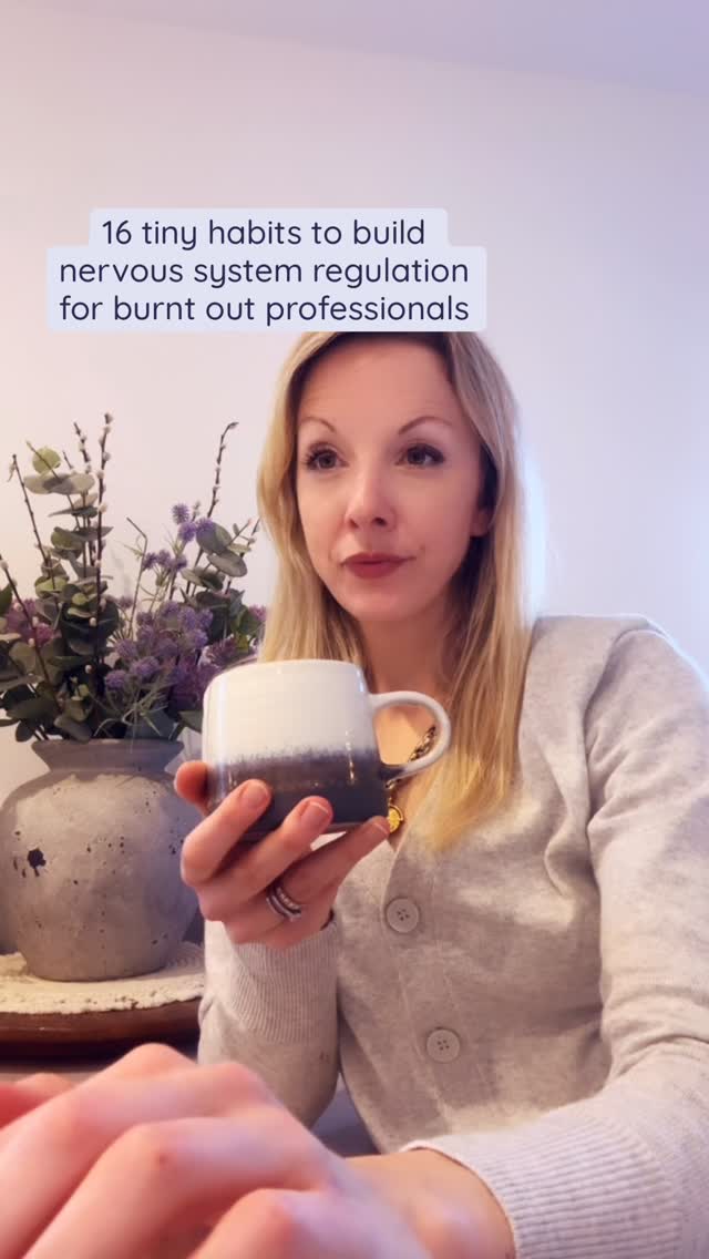 Here are 16 tiny habits that build nervous system regulation for burnt out professionals:
1️⃣ Getting natural daylight in the morning
2️⃣ Eating three balanced, protein + fibre-rich meals
3️⃣ Saying no to protect your capacity
4️⃣ Stepping away from your desk to eat slowly
5️⃣ Protecting your evenings for a real wind-down
6️⃣ Making space for fun and joy
7️⃣ Staying hydrated
8️⃣ Filling your plate with colourful, whole foods
9️⃣ Cooking realistic meals, not perfect ones
🔟 Moving in line with your capacity
1️⃣1️⃣ Breathing properly
1️⃣2️⃣ Setting screen-time limits
1️⃣3️⃣ Curating what you consume (media, news, online)
1️⃣4️⃣ Leaning on your community when you need support
1️⃣5️⃣ Listening to your body’s signals
1️⃣6️⃣ Speaking to yourself with kindness and respect
None of these are flashy.
But done consistently, they form the basis of rebuilding capacity and restoring energy.
In case we haven’t met — hi, I’m Rachel.
I help high performers build elite-level energy and mental clarity through personalised nutrition and lifestyle strategy — giving them the edge to sustain high performance at work and at home.
Welcome, I’m so glad you’re here 💛
Follow @racheldaviesnutrition