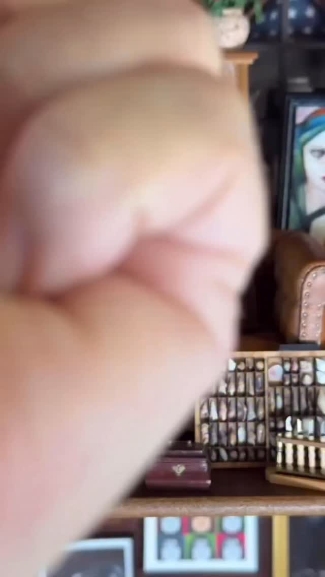 Obsessed with a mini bar! #miniature #winesofinstagram #bartender