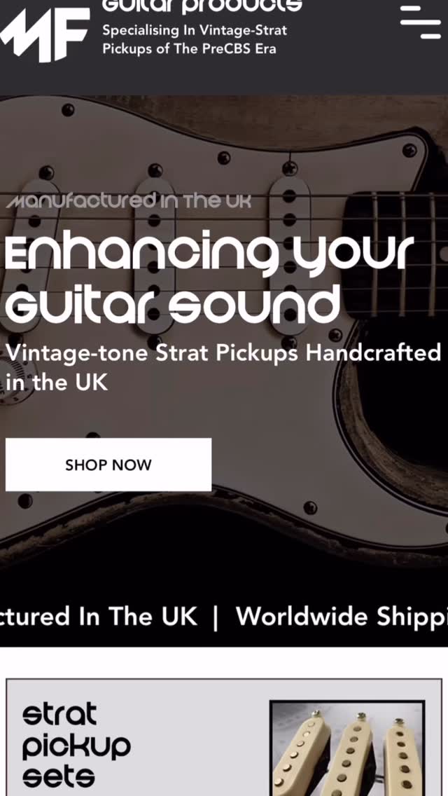 mfguitarproducts.coms has had a rebrand and it is now EASIER than ever to shop all of our products and find out which ones are right for you! Explore our new website by clicking the link in our bio 🔗