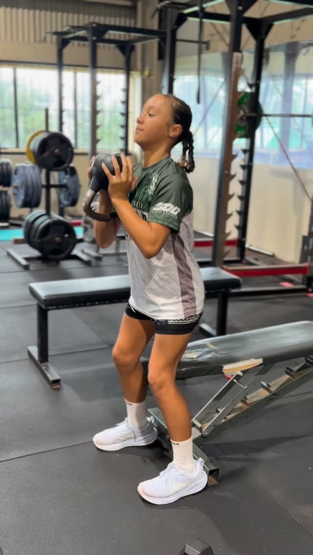 One of our hardest working athletes back in the gym after the holidays ready to have an epic 2026!