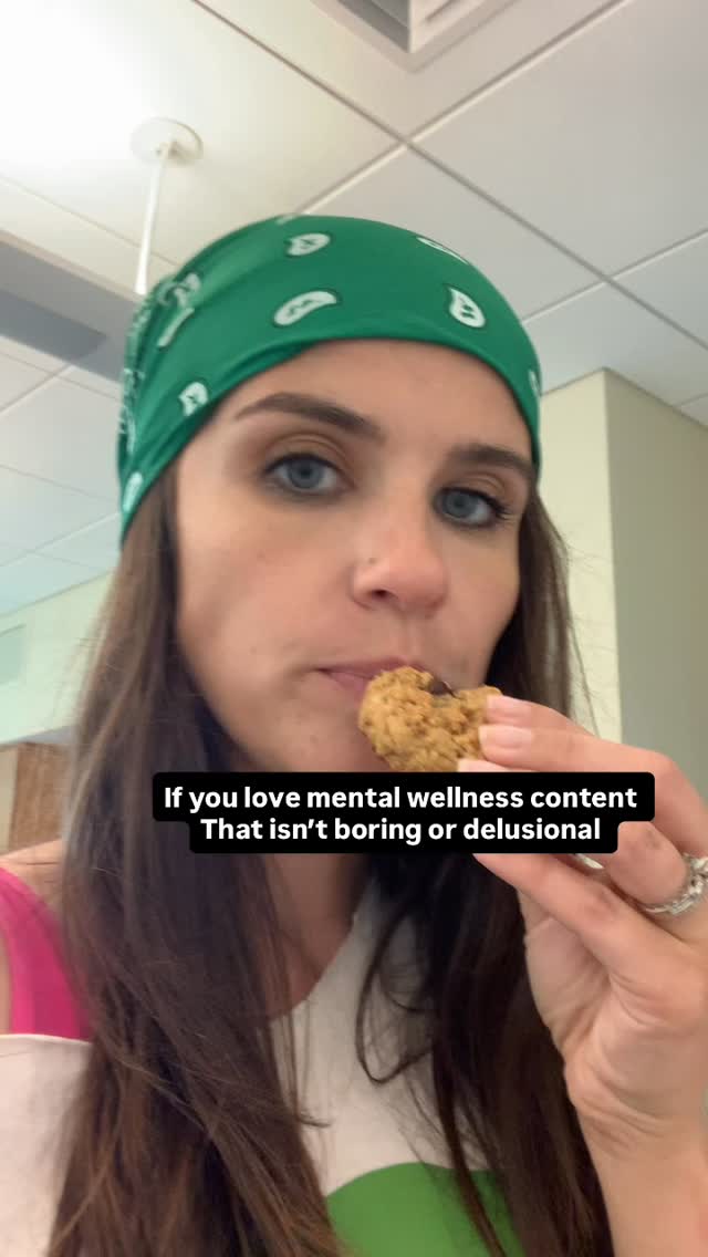 Just because it’s mental health doesn’t mean it needs to be boring! I added “delusional” because it also doesn’t need to be burdensome (you will never see a 5am wake up routine from me) 😂
Here’s what you will see!
- Small next steps to take on a hard day.
- Day-in-the-Life videos as I launch my private practice.
- Advice on big issues (like teens using AI for therapy)
- Series that show me taking my own advice 😅
What else would you like to see? I’m so glad you’re here!