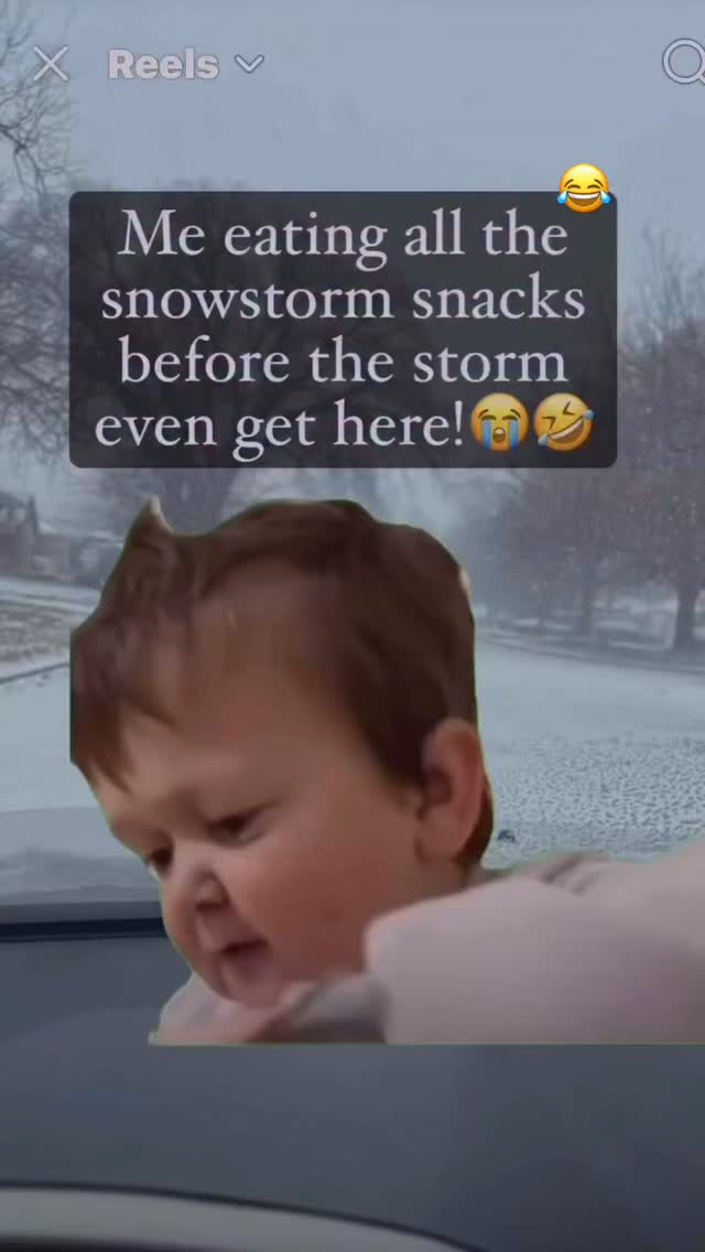 Can you relate? 😂 Planned out my snow day and football snacks! Let's see how it goes! Why do snow days make me want to snack all day?