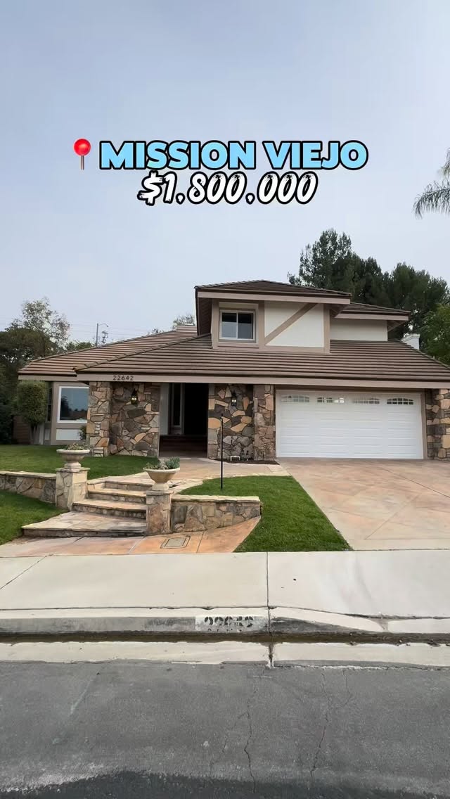 In order to comfortably afford a $1.8M home, you’d need to be making $377,000 yearly. Why not start with this Mission Viejo home!
House highlights:
3 bed | 3 bath | 2762sqft
Priced at $1,800,000
HOA is $101 monthly
Capistrano unified school district
Comment “MV” if interested in this home or send me a dm!
Feel free to dm me if you’d like to get a better idea of how much you can afford based on your earnings.
🙋🏽♀️ ChiChi Achara, SoCal REALTOR
📲 949-545-4309
📧 SocalRealtorChi@gmail.com
🌎 www.chichiachara.com
📍 Orange County, CA
#missionviejorealestate #orangecountyrealtor #missionviejorealtor