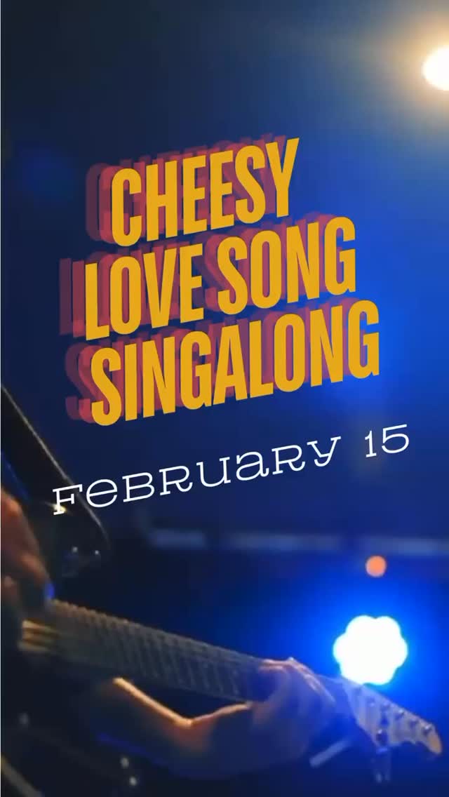 Those nights in a bar when everyone is screaming together like you’ve known each other forever. That’s exactly what’s coming up Sunday, Feb 15 at 6:30pm at The Wayfarer in Costa Mesa. Warm up your voice, grab your friends, and get ready for some unapologetic cheesy love.