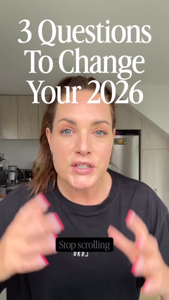 3 questions to change your 2026
Q1: What single habit, if implemented consistently for the rest of the year, would transform your life the most?
Q2: What would have to happen by the end of 2026 to consider it a success?
Hint - You might have to put something down
Q3: If your life were a movie and the audience were watching, what would they be screaming at the screen telling you to do with your life?
#2026 #selfimprovement #healthcoachnz #2026goals #habitchange