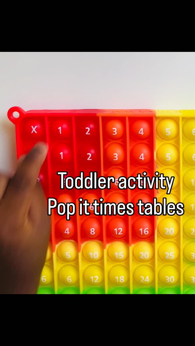 đ§Ž Try this low pressure, interactive way to introduce times tables to toddlers.
#screenfree #screenfreekids #toddler #kids #toddlerplay