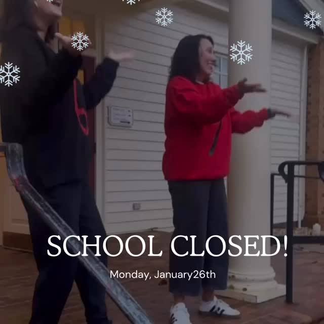 Some are reporting 6-7 inches of snow, so REDS will be closed tomorrow, Monday, January 26!❄️❄️