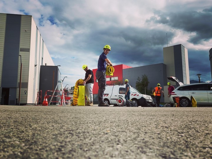 Recyclage de la formation #Catec pour l’équipe Palm environnement, merci à #altius #millieuconfiné #sécurité #security #travailenhauteur