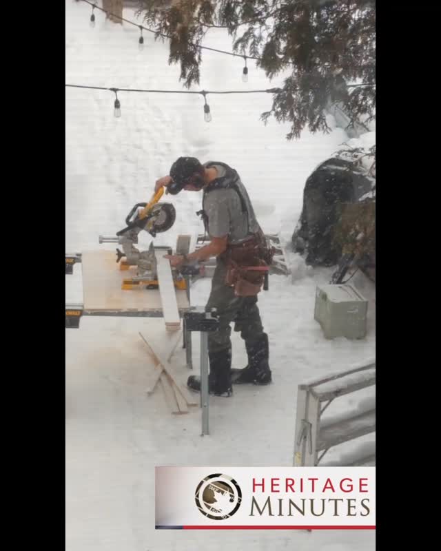 Wanted to recreate our own Canadian Moment at Songwood with our Canadian Carpenters.
Keep the work inside and the dust outside.